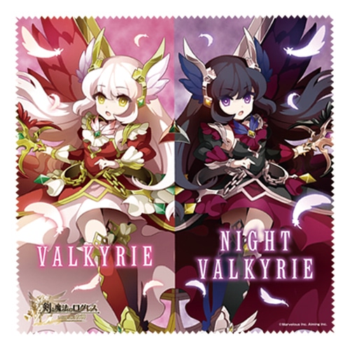 『剣と魔法のログレス いにしえの女神』マイクロファイバークロス3(ヴァルキリー&ナイトヴァルキリー) ヴァルキリー＆ナイトヴァルキリー