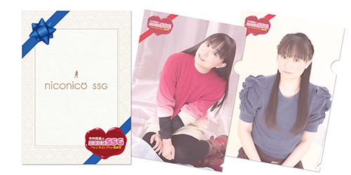 今井麻美のニコニコSSG特製 撮り下ろしパンフレット+クリアファイル2種セット
