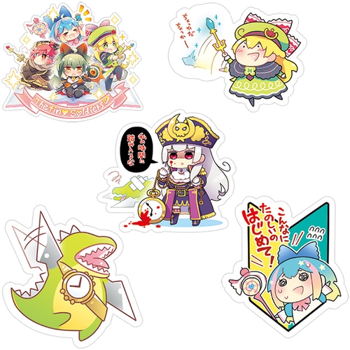 『ワンダーランドウォーズ』ペンカスタマイズステッカー Vol.2