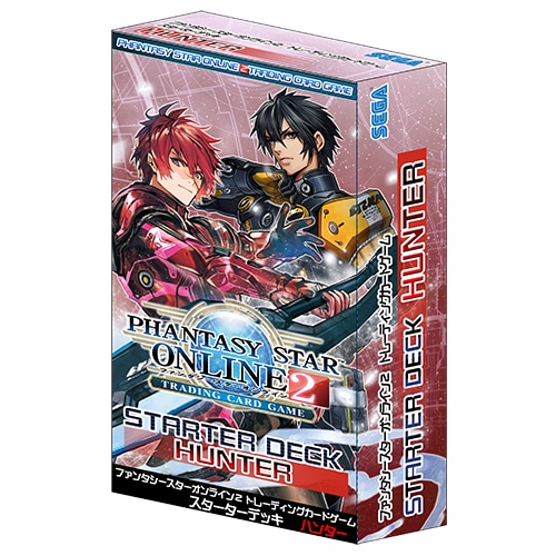ファンタシースターオンライン2 トレーディングカードゲーム スターターデッキ ハンター ハンター