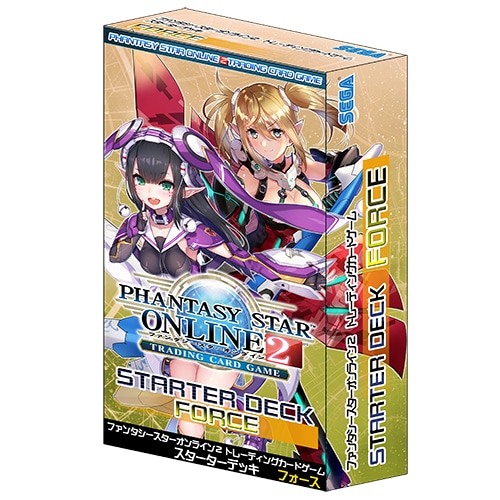 ファンタシースターオンライン2 トレーディングカードゲーム スターターデッキ フォース フォース