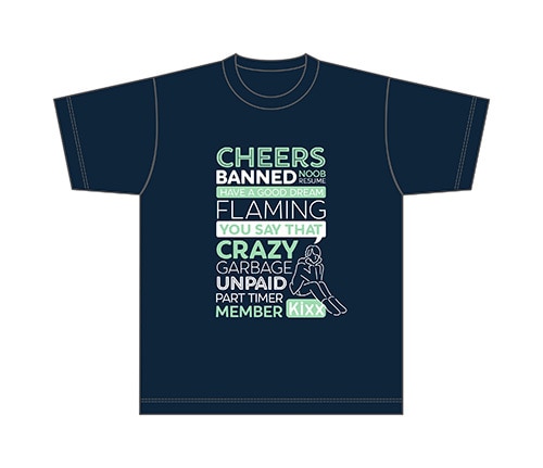 青木瑠璃子のアイコン社員用TシャツMサイズ Mサイズ