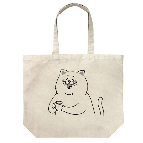 ネコノヒー ラージトート/NATURAL