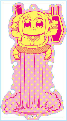 「ポプテピピック」コードホルダー　ポプ子(ジャンプ) ポプ子（ジャンプ）