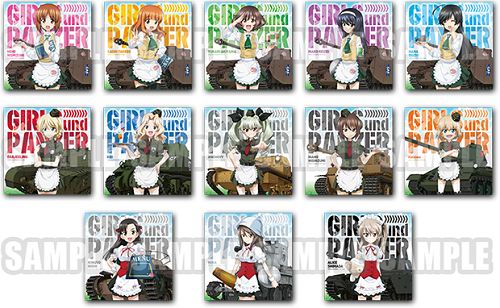 ガールズ&パンツァー 劇場版　マイクロファイバータオル