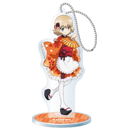 ガールズ&パンツァー  最終章　スタンド付きビッグアクリルキーホルダーカチューシャ カチューシャ