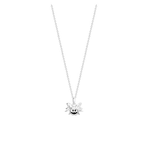 真・女神転生 ジャックフロストネックレス_Thin PT PT