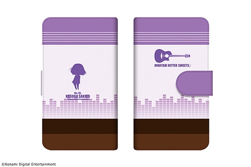 ひなビタ♪ 手帳型スマホケース春日咲子　【サイズ：M】 春日咲子　Mサイズ