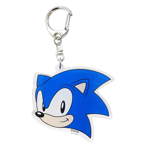 アクリルキーホルダー クラシックソニック フェイス クラシックソニック フェイス