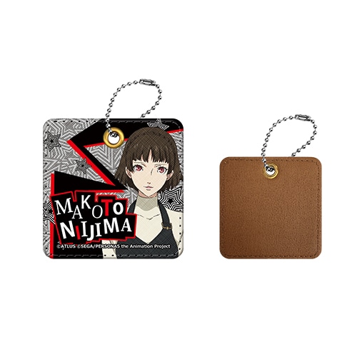 PERSONA5 the Animation 合皮キーホルダー 06新島真 06新島真
