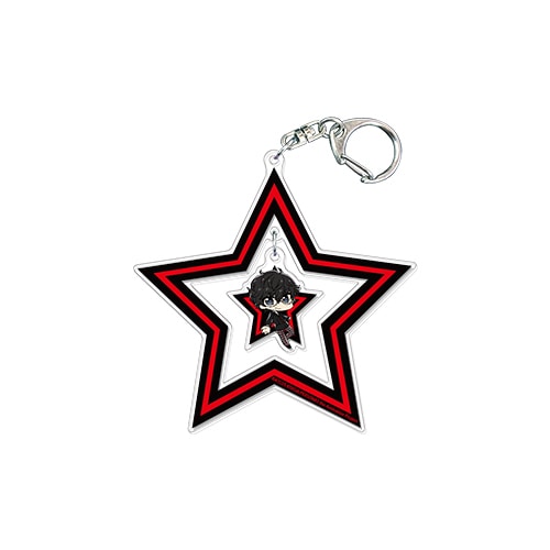 PERSONA5 the Animation ふらりんキーホルダー 01雨宮蓮 01雨宮蓮