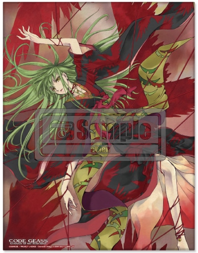 「コードギアス 反逆のルルーシュ」CLAMPイラスト キャンバスアート(C.C.) C.C.