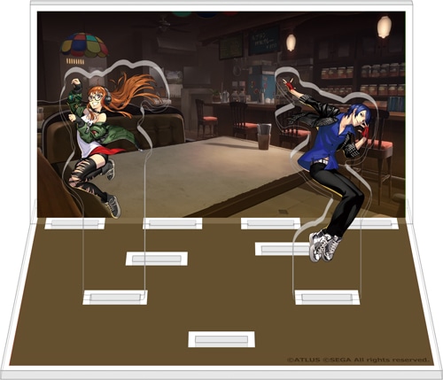 P3D＆P5D アクリルスタンドジオラマ　喜多川裕介＆佐倉双葉 喜多川裕介＆佐倉双葉