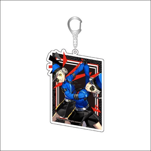 ペルソナ5 ダンシング・スターナイト アクリルキーホルダー <ジュスティーヌ＆カロリーヌ> <ジュスティーヌ＆カロリーヌ>