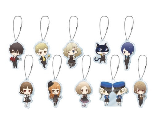 ペルソナ5 デフォルメアクリルキーホルダーA