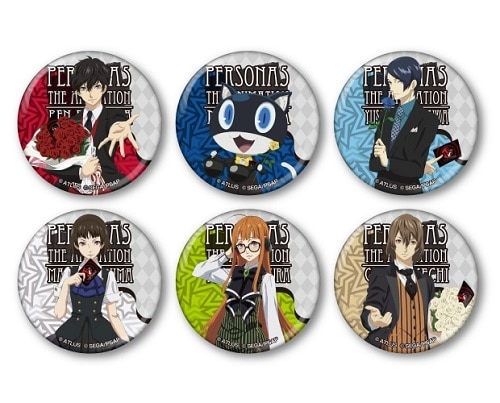 ペルソナ5 描き下ろし缶バッジ