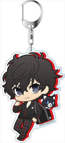 PERSONA5 the Animation デカキーホルダー ぷにキャラ 雨宮 蓮 雨宮 蓮