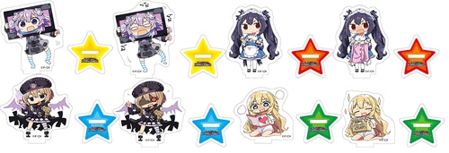 ねぷねぷ☆コネクト　カオスチャンプル　ちびキャラ　アクリルキャラPOP