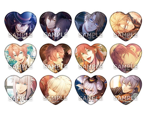 Code：Realize ～白銀の奇跡～　トレーディングハート型缶バッジコレクション(全12種）単品 単品