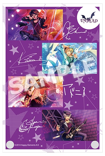 あんさんぶるスターズ! 公式ビジュアルファンブック vol.3 ebtenDXパック（UNDEADバージョン） UNDEADバージョン