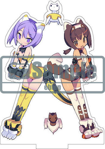 「武装神姫」BLADEイラスト パーティオ・テール＆ポモック アクリルスタンド パーティオ＆ポモック　アクリルスタンド