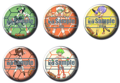 「武装神姫」BLADEイラスト ブラインド缶バッジ BLADEイラスト　缶バッジ