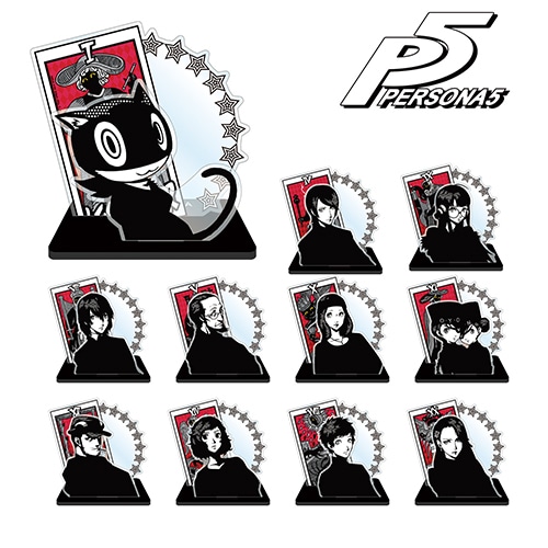 ペルソナ5 トレーディングアクリルスタンド(コープver.B) 単品 コープver.B 単品