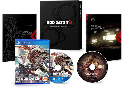 GOD EATER 3 初回限定生産版 ファミ通DXパック 3Dクリスタルセット 限定版 DXパック 3Dクリスタルセット