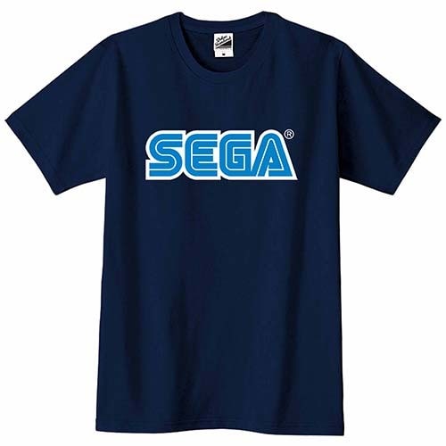 「セガロゴ」プレーンTシャツ ネイビーL ※2025年11月中旬出荷分 L