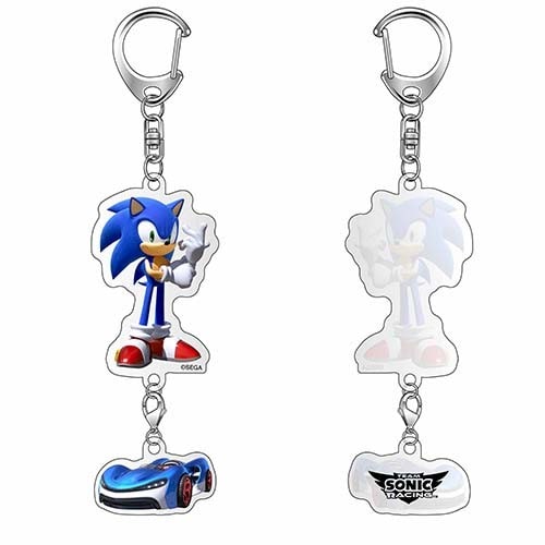 『チームソニックレーシング』連結キーホルダー ソニック
