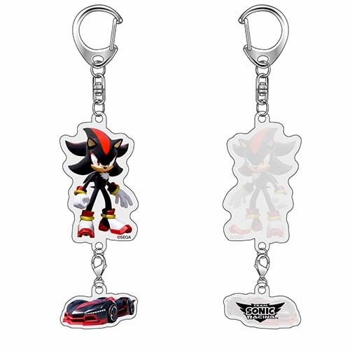 『チームソニックレーシング』連結キーホルダー シャドウ