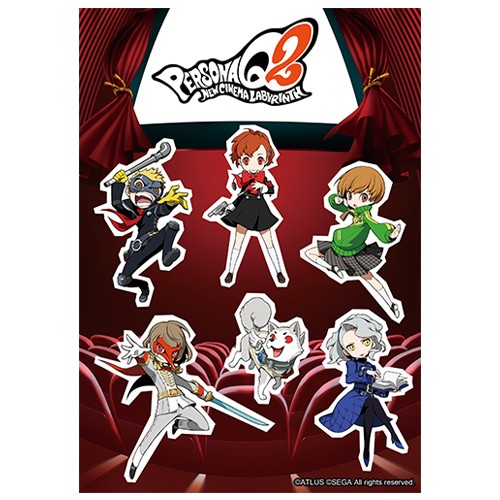 ペルソナQ2　ステッカー 2 2