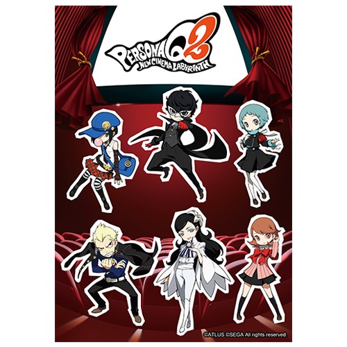 ペルソナQ2　ステッカー 4 4