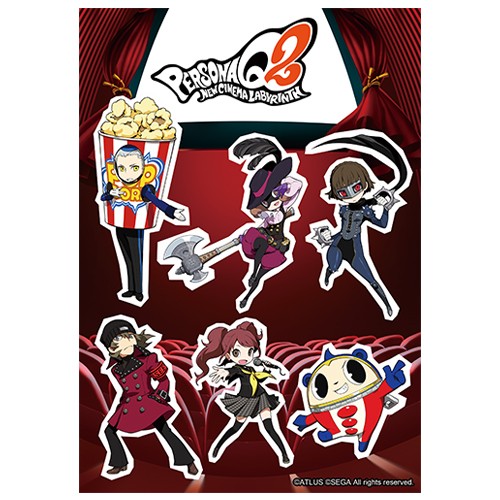 ペルソナQ2　ステッカー 5 5