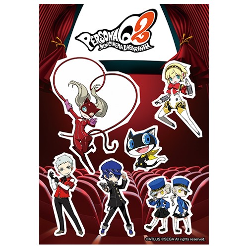 ペルソナQ2　ステッカー 6 6