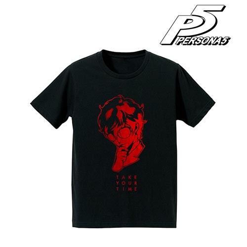 ペルソナ5 箔プリントTシャツ(主人公)/ メンズ(サイズ:M) メンズ(サイズ:M)