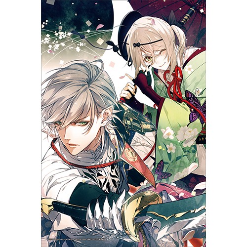 『戦刻ナイトブラッド』マイクロファイバータオル 丹羽長秀&竹中半兵衛 丹羽長秀&竹中半兵衛