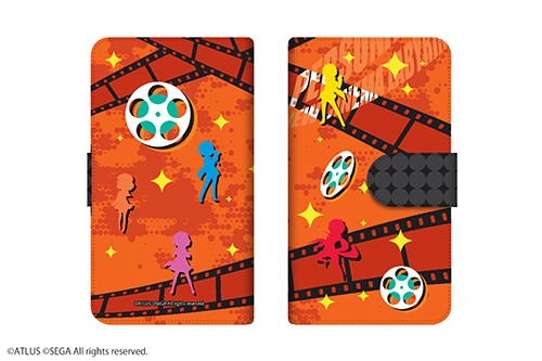 ペルソナQ2 ニューシネマ ラビリンス ダイアリースマホケースfor マルチサイズ【M】01 Mサイズ／01