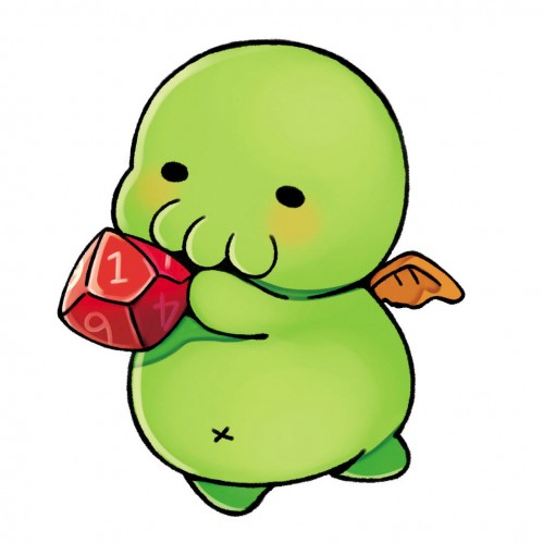 ゆるるふ神話　クトゥルフ様 アクリルキーホルダー クトゥルフ様