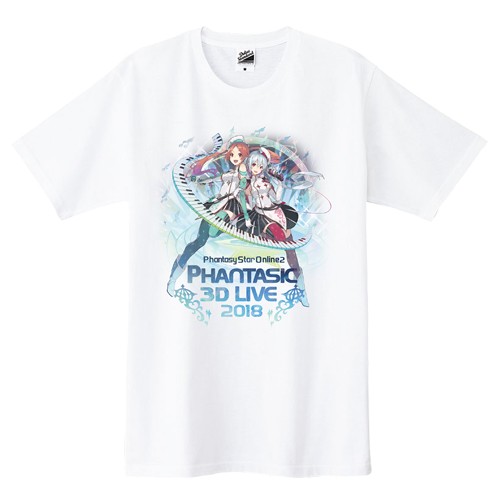 「『PSO2』ファンタジック3Dライブ2018」公式TシャツMサイズ ※2025年11月中旬出荷分 Mサイズ