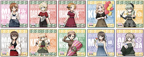 ガールズ＆パンツァー戦車道大作戦！　マイクロファイバータオルA