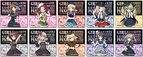 ガールズ＆パンツァー戦車道大作戦！　マイクロファイバータオルB