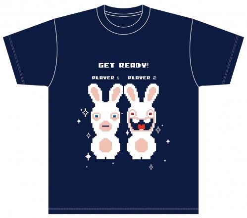 ドット絵ラビッツTシャツサイズ：kids（140） サイズ：kids（140）