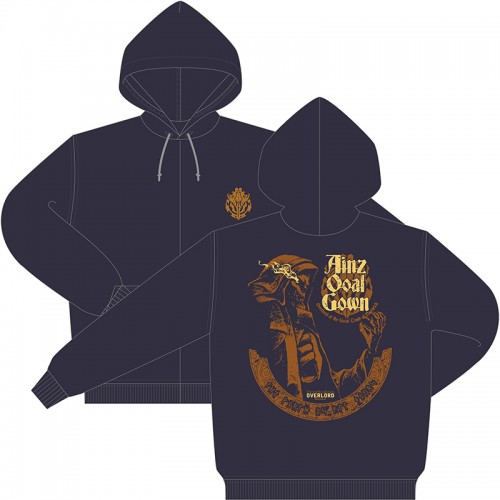 「オーバーロードIII」 アインズ・ウール・ゴウン ジップパーカーサイズ：2XL 2XL