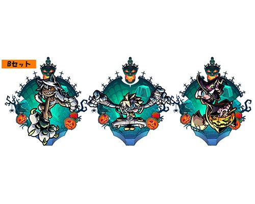 ハロウィンパーティ2018 GUILTY GEAR アクリルキーホールダー【B】※2025年11月中旬出荷分 Bセット