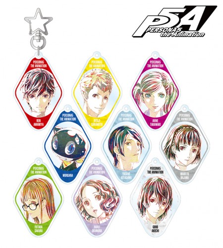 PERSONA5 the Animation トレーディング Ani-Art アクリルキーホルダーBOX(限定特典付き) BOX (限定特典付き)