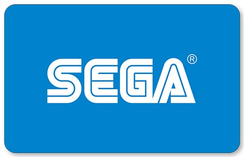 「SEGA」光るICカードシール