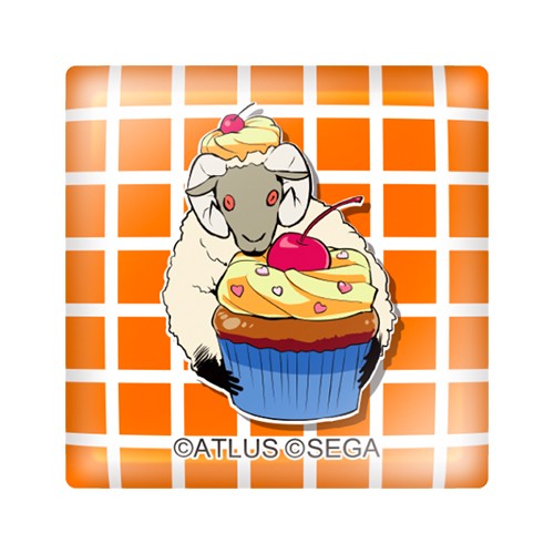 Colorful Sheeple × Sweets！　ガラスマグネット カップケーキ※2025年11月中旬出荷分 カップケーキ
