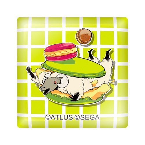 Colorful Sheeple × Sweets！　ガラスマグネット マカロン※2025年11月中旬出荷分 マカロン