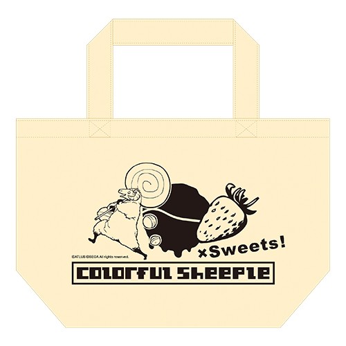 Colorful Sheeple × Sweets！　ランチトートバッグ※2025年11月中旬出荷分